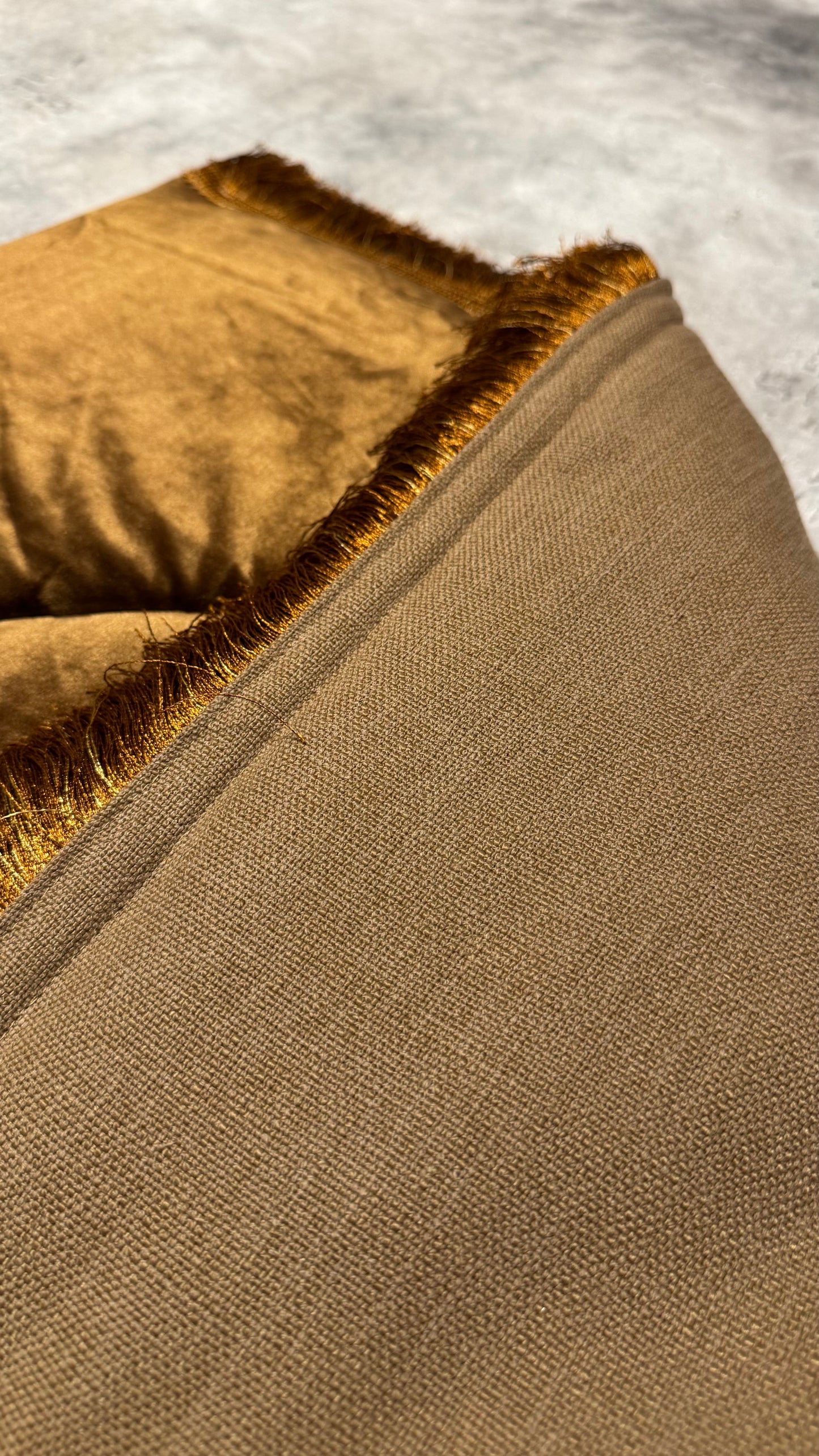 Handmade Royal Bronze Premium Prayer Rug