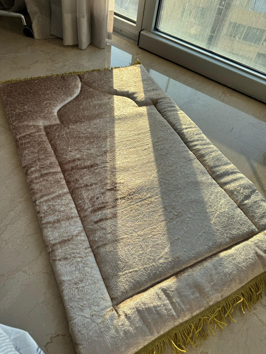 Handmade Flowery Prayer Rug